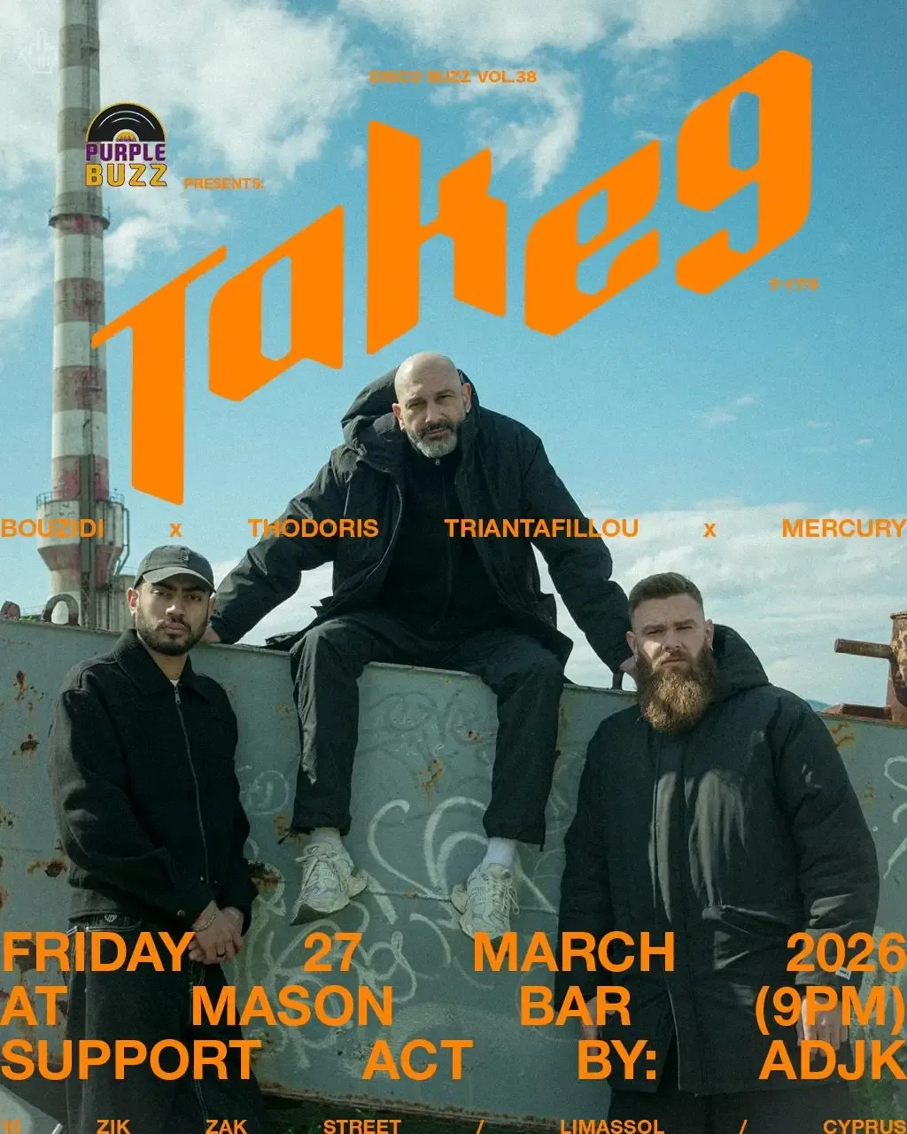 Take9 - events in Cyprus