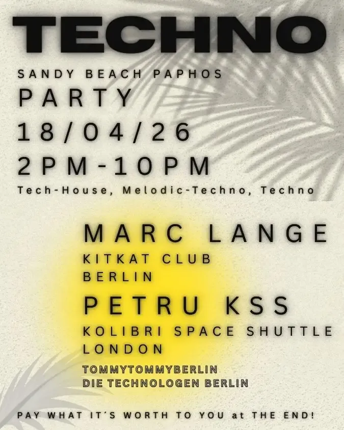 TommyTommyBerlin - events in Cyprus