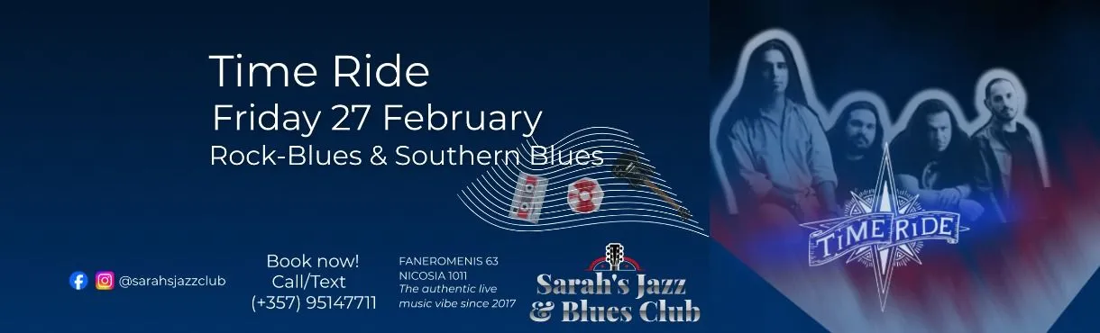 Time Ride on Blues - events in Cyprus