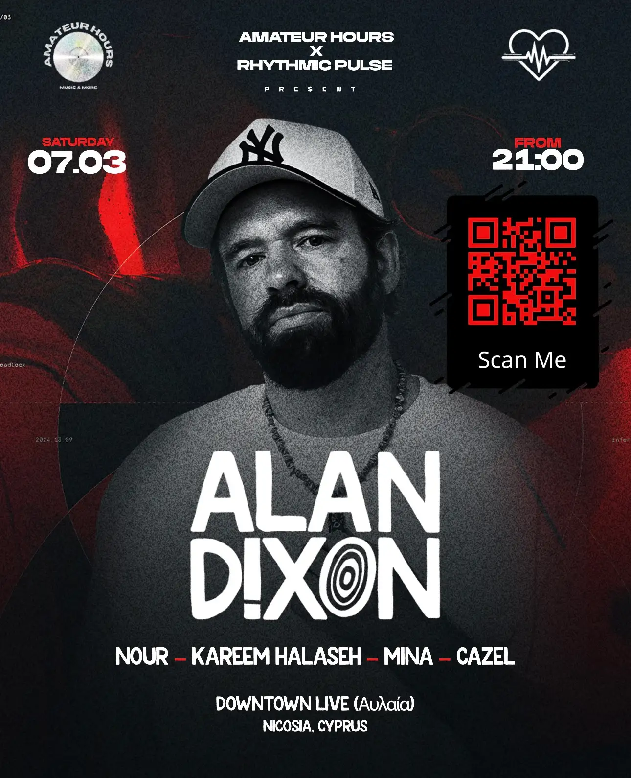 Alan Dixon — events in Cyprus