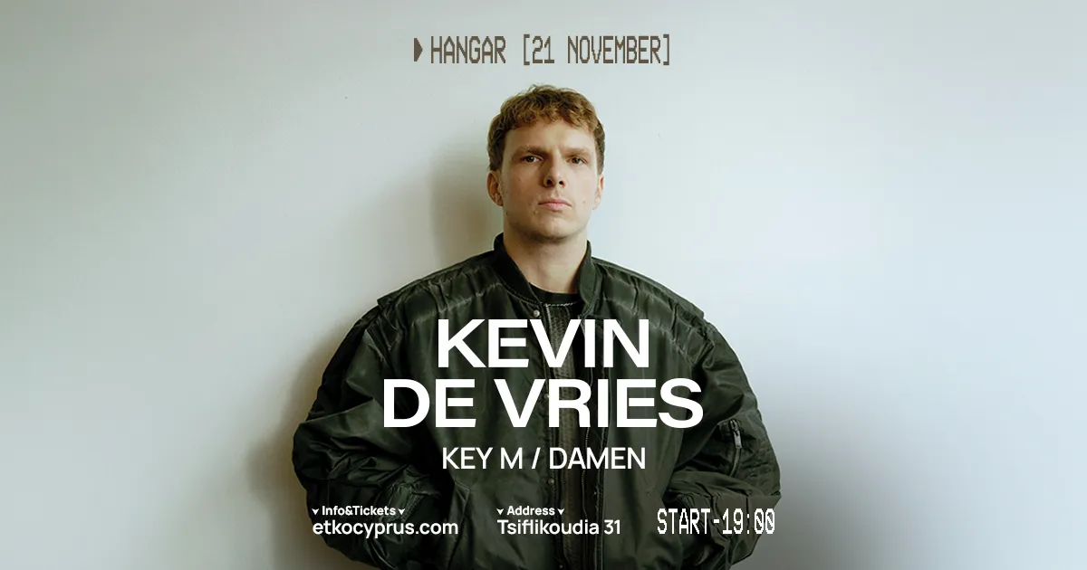 Kevin de Vries - events in Cyprus