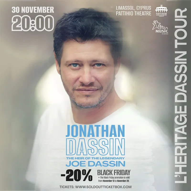 Jonathan Dassin — events in Cyprus