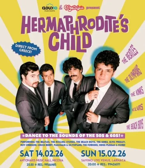 Hermaphrodite’s Child - events in Cyprus