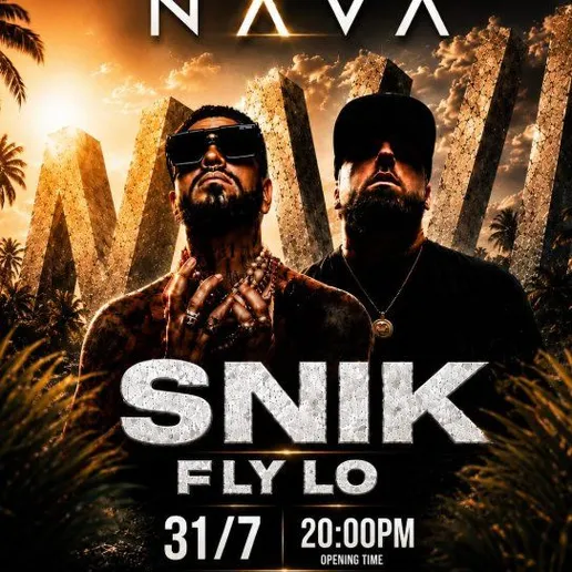 SNIK & Fly Lo: Live Hip-Hop Night at NAVA Seaside at Nava Seaside Paralimni