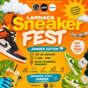 Larnaca Sneaker Fest: Summer Edition at Blue Charmar