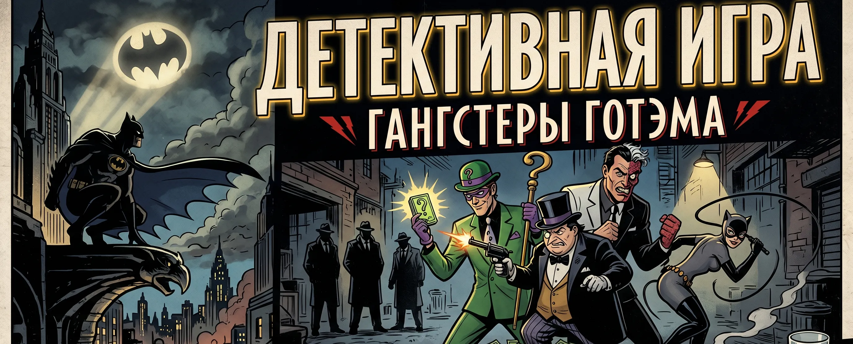 Detective Game “Gangs of Gotham”