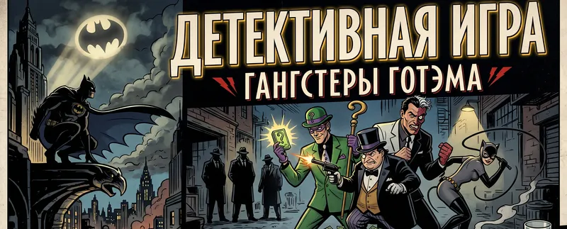 Detective Game “Gangs of Gotham”