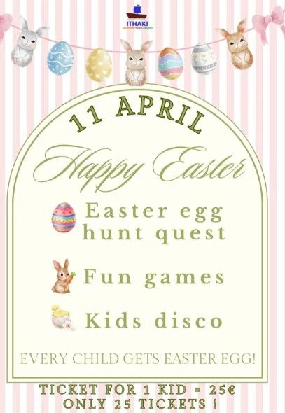 Big Easter Party at Ithaki Amusement Park Paphos