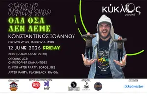 All The Things We Don't Say: Stand-Up Comedy Show in Limassol