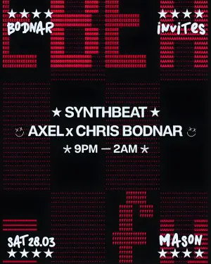Chris Bodnar invites SYNTHBEAT