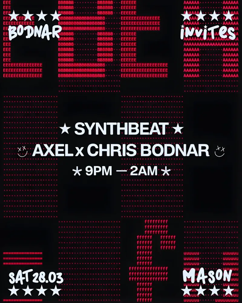 Chris Bodnar invites SYNTHBEAT