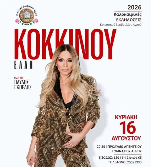 Pavlos Gkordis - events in Cyprus