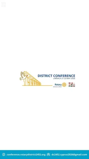 Rotary District 2452 Conference in Larnaca 2026