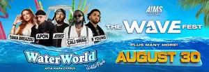 THE WAVE FEST - CALI SWAG // B YOUNG // A!MS // APON // TANIA BREAZOU + другие приглашенные артисты-сюрпризы!