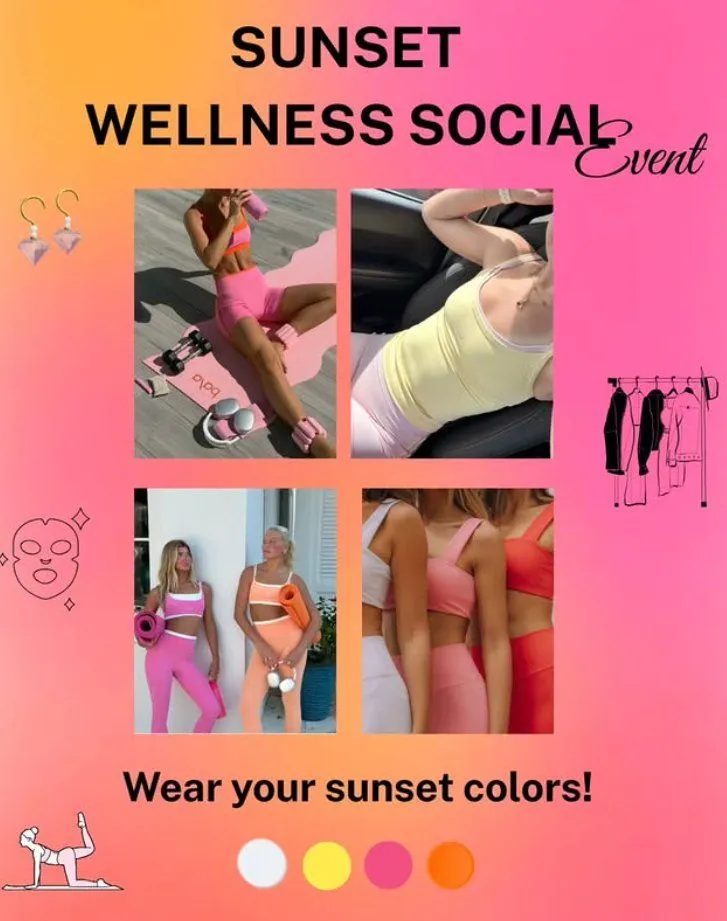 Sunset Wellness Social: Pilates & Beauty Evening in Limassol