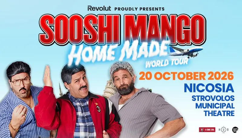 Sooshi Mango - HOME MADE World Tour στη Λευκωσία