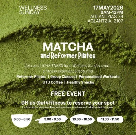Matcha and Reformer Pilates: Wellness Sunday in Nicosia