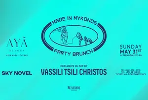 Made in Mykonos: Exclusive Pool Party Brunch in Ayia Napa