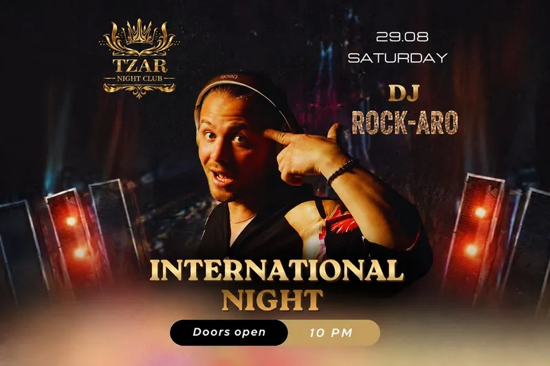Rock Aro: Italian DJ Night at Tzar Limassol