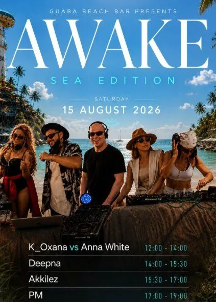 Awake Sea Edition: All-Day Electronic Music Party in Limassol