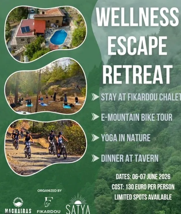 Wellness Escape Retreat: Nature Retreat in Fikardou