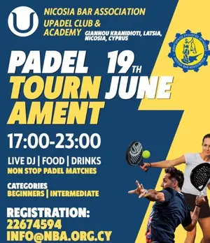 NBA Padel Tournament: Lawyers and Sport in Nicosia