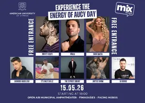 AUCY Day 2026: Free Open-Air Festival in Larnaca