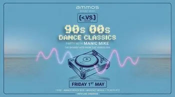 Versus Classics The Return: 90s & 00s Party at Ammos Larnaca