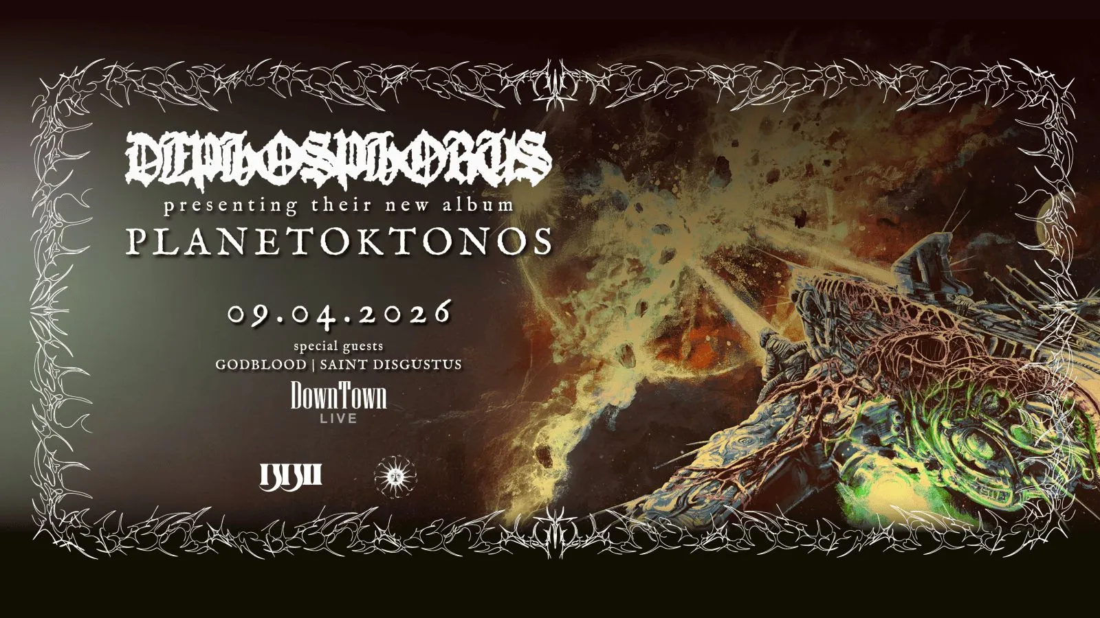 Dephosphorus — Planetoktonos Album Set в Downtown Live