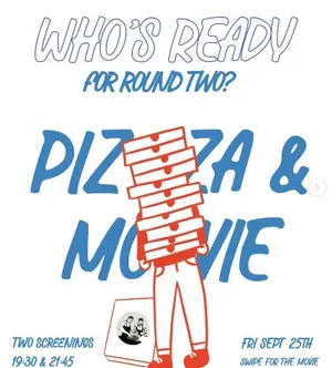 Pizza & Movie Night: Luca Screening with Dinner at Starlit Screens