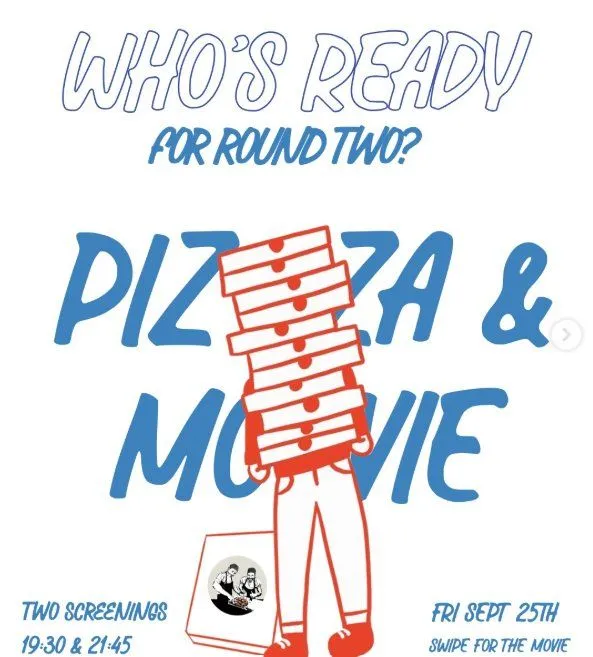 Pizza & Movie Night: Luca Screening with Dinner at Starlit Screens