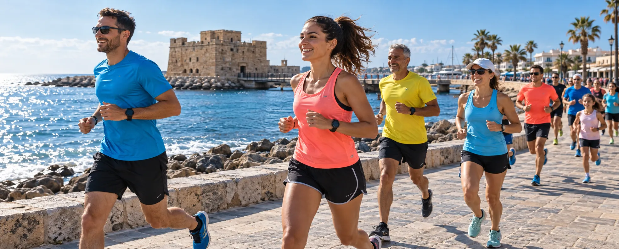 Cyprus Road Races Grand Prix - 5K, 10K, полумарафон и семейный забег