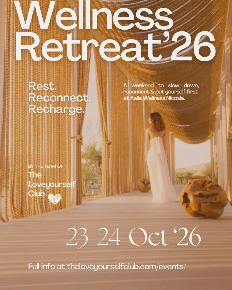 Wellness Retreat '26: Women's Wellness Weekend at Aelia Nicosia