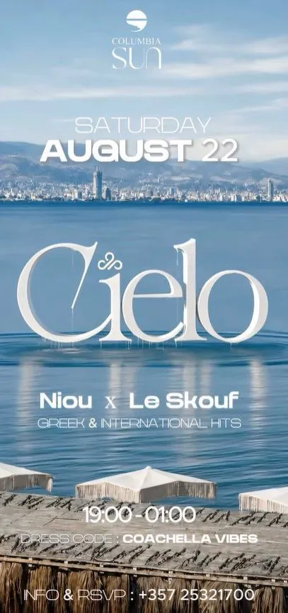 Cielo 1-Year Anniversary Night at Columbia Sun, Limassol