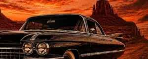 A rock concert by the band The Cadillac Way