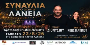 Stelios Dionyssiou Live Concert in the Village of Laneia