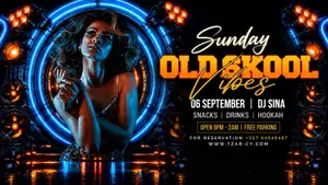 Old Skool Vibes: Nostalgic Party Night in Limassol
