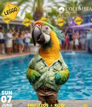 LEGGO: Sunset Pool Party at Columbia Beach in Limassol