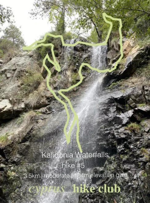 Kalidonia Waterfall Trail - Group Hike #5 στο Λεμεσό