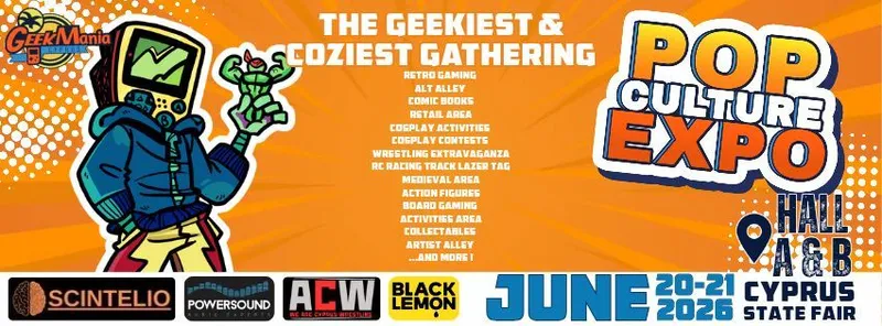 Geekmania Pop Culture Expo 2026