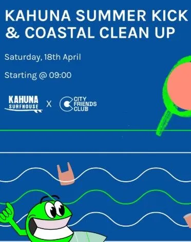 Kahuna Summer Kick Off & Coastal Clean Up in Larnaca