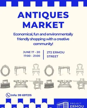 Antiques Market: Vintage Finds at Project Ermou 272 in Nicosia