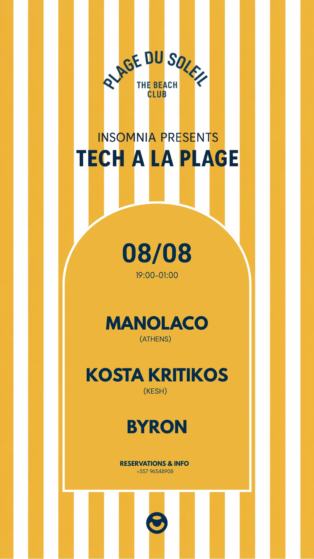 Insomnia Presents Tech A La Plage