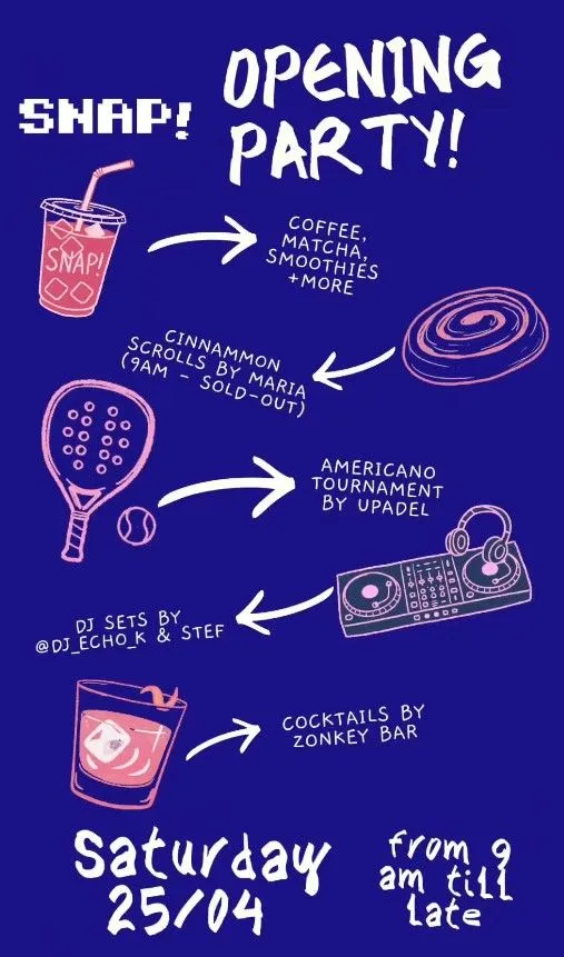 Snap Coffee Opening Party in Nicosia