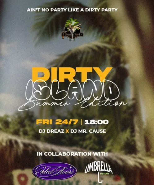 Dirty Island Summer Edition: Sunset Beach Party in Limassol