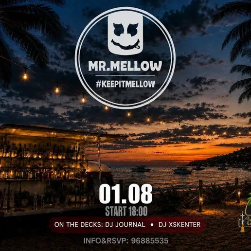 Mr. Mellow x Granny's Ford: Summer Beach Party in Limassol at Granny's Ford