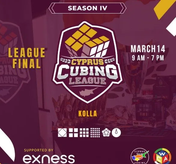Τελικός Cyprus Cubing League: Επίσημο WCA Event