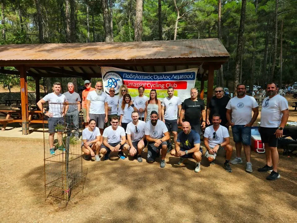 Limassol Cycling Club BBQ Party 2026 at Kampi tou Kalogirou