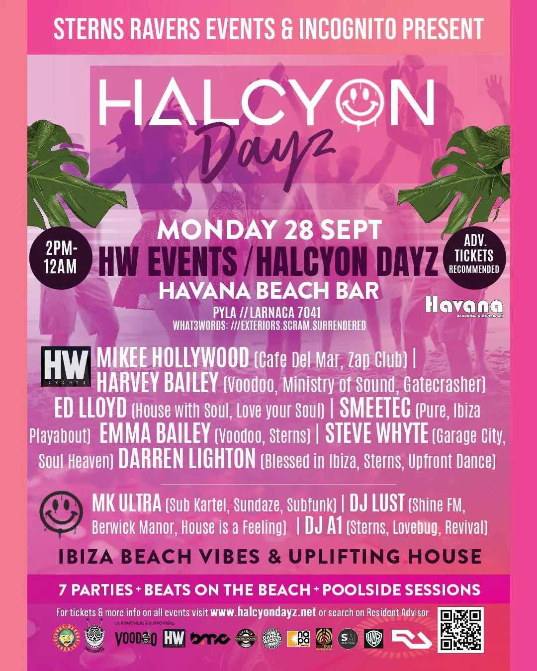 Halcyon Dayz Beach Party - HW Events Takeover