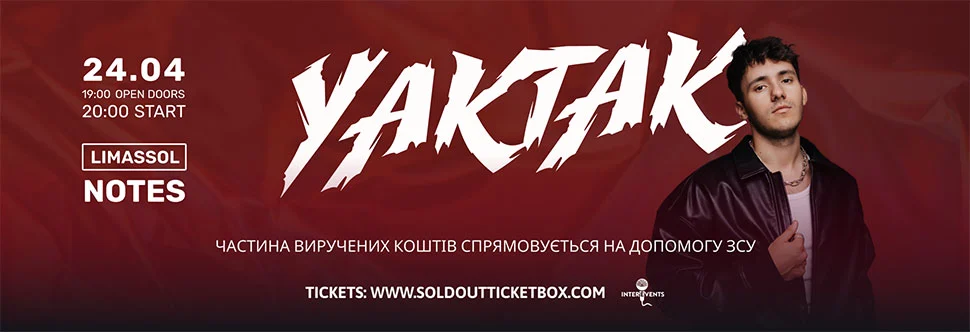 YAKTAK: Live Concert at Notes in Limassol